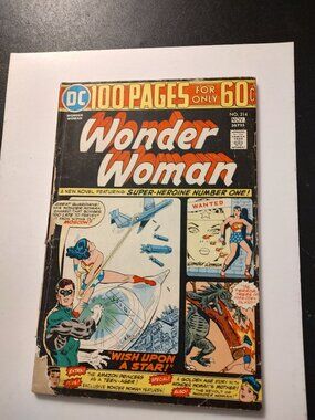 WONDER WOMAN # 214 100 PAGE SPECTACULAR Cover by Bob Oksner BY Elliot S! Maggin